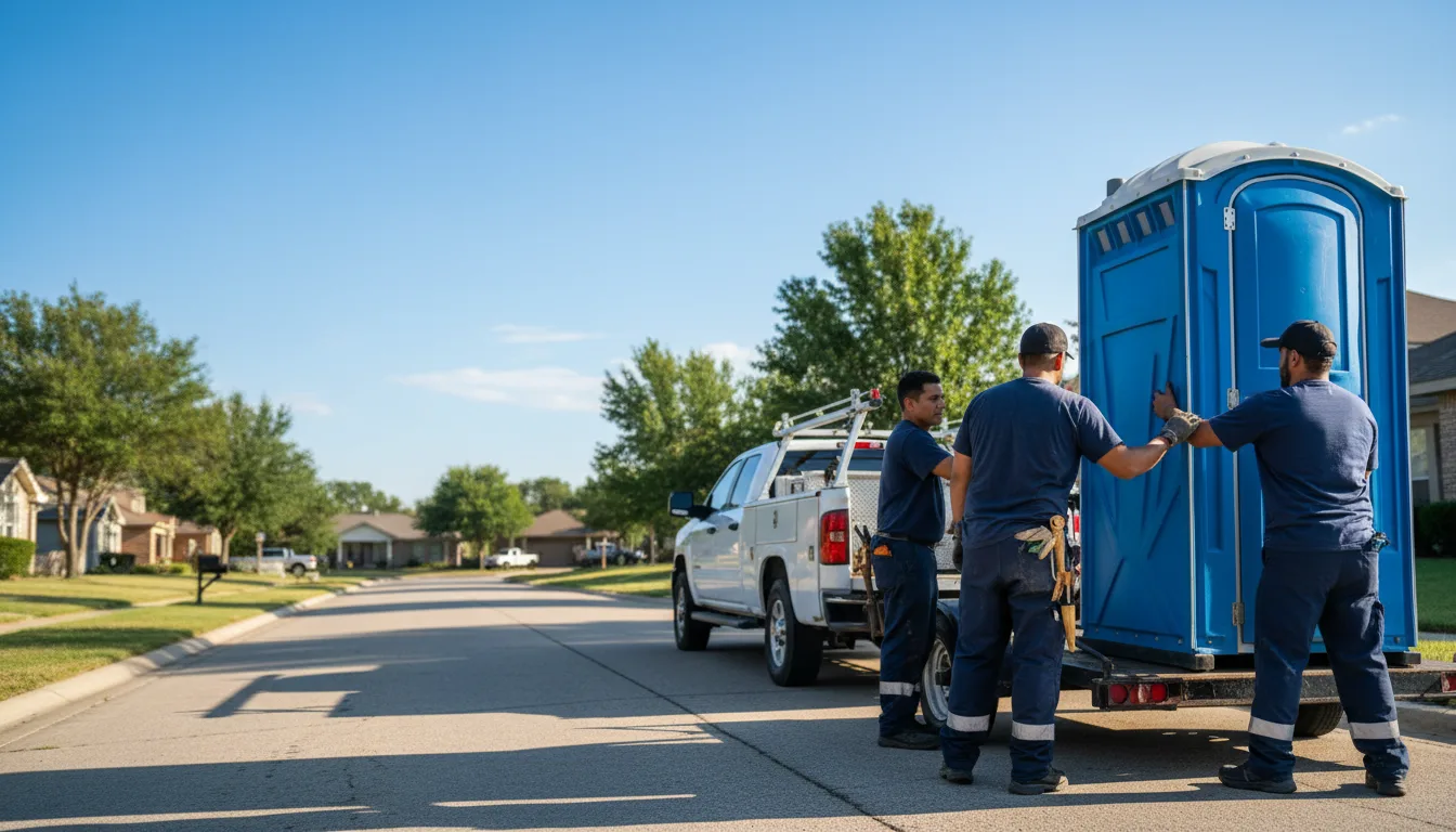 Portable Toilet Rental in Waterproof, LA near me